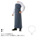 【暮らしラクラク応援セール】コヤナギ 防水 ワンタッチ前掛 白 M【取り寄せ・返品不可商品】