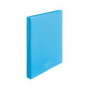 【暮らしラクラク応援セール】LIHIT LAB.(リヒトラブ) CUBE FIZZ クリヤーブック A4 S型(タテ型) ブルー N-6001-8【取り寄せ・返...