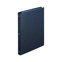 【暮らしラクラク応援セール】LIHIT LAB.(リヒトラブ) クリヤーブック(交換式) A4 ネイビーブラック N-7200-11【取り寄せ・返品不可商品】