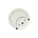 【暮らしラクラク応援セール】三郷陶器 シマエナガ 豆皿(ひょっこり) 6832-23【取り寄せ・返品不可商品】