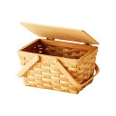 【暮らしラクラク応援セール】ちどり産業 ウッドチップ ピクニックバスケット 88-96【取り寄せ・返品不可商品】