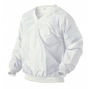 Work Clothes - 【暮らしラクラク応援セール】喜多 Vネック　ヤッケ M ホワイト No3000【取り寄せ・返品不可商品】