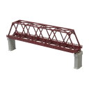 【暮らしラクラク応援セール】単線トラス鉄橋 (赤) 1本入り R042【取り寄せ・返品不可商品】