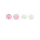 【暮らしラクラク応援セール】KIYOHARA サンコッコー プラスナップ 大容量 60組入 直径13mm ベビーピンク SUN15-108【取り寄せ・返品不可商...