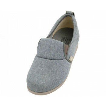 【暮らしラクラク応援セール】ゆったり簡単スリップオン 1043 3L グレー 410236 W2378【取り寄せ・返品不可商品】