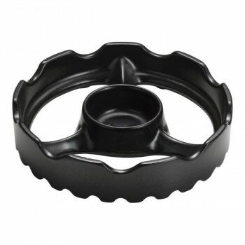 【暮らしラクラク応援セール】温度センサー付きガスコンロ用焼き台　15cm(ミニ)　ブラック　DYK8303【..