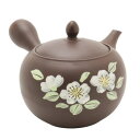【暮らしラクラク応援セール】春秋茶泥3号山茶花急須 560cc Y-553【取り寄せ・返品不可商品】