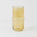 【暮らしラクラク応援セール】志成販売 カラー GLASS フラワーベース ノード イエロー 107899YL【取り寄せ・返品不可商品】