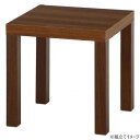 【暮らしラクラク応援セール】不二貿易 キューブテーブル 40×40 ブラウン 40915【取り寄せ・返品不可商品】