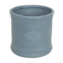 【暮らしラクラク応援セール】MURATAYA ラウンドポットフォレスト8号 NaturalBlue 3713【取り寄せ・返品不可商品】