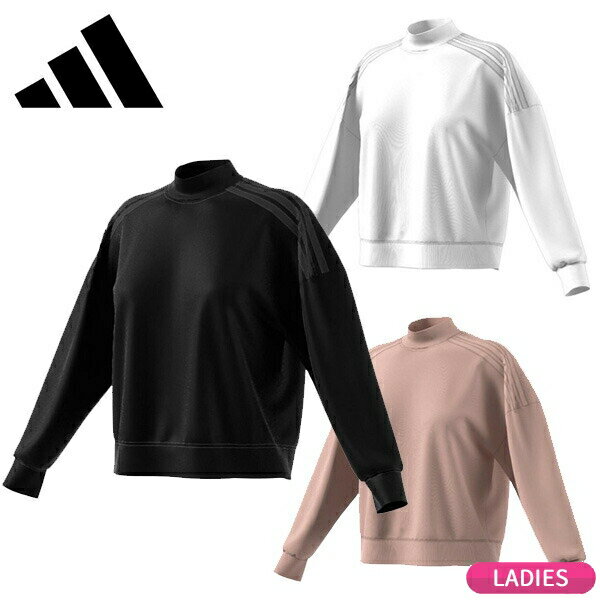 (営業日即日発送)アディダス ゴルフ ビヨンド ザ コース ダンボールニットモックネック長袖プルオーバー KTI49 レディース ウェア 2025年春夏