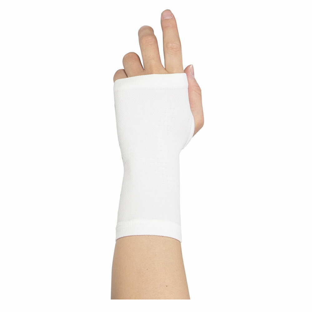 【取寄】D&M ディーアンドエム DMS-109301-10 アスメディサポーター 快適クール スリーブタイプ 手のひら (10)ホワイト メンズ・ユニセックス