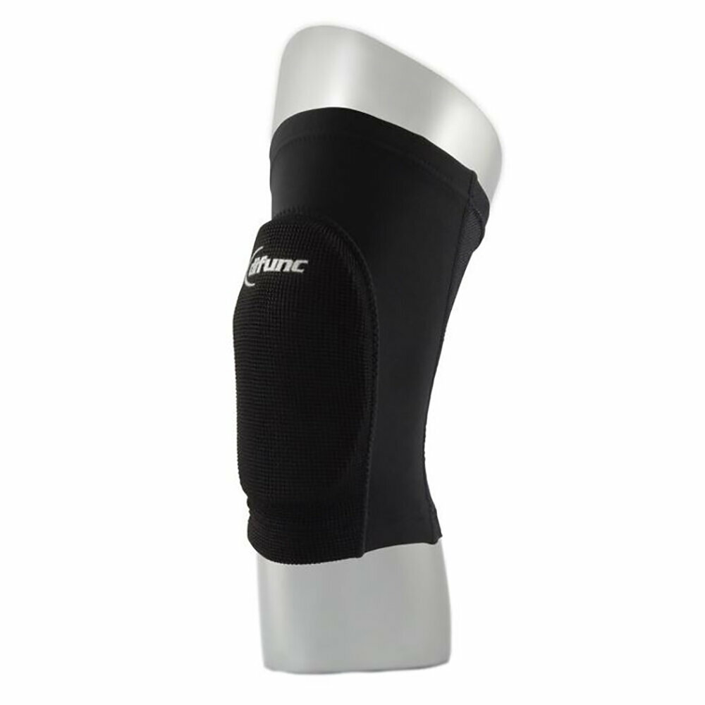 【取寄】D&M ディーアンドエム DMS-D809 トリコット ニーパッド ブラック×ブラック メンズ・ユニセックス