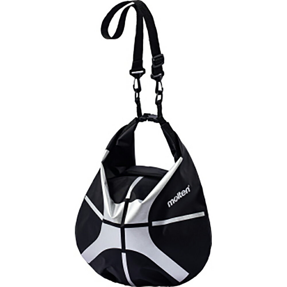 【取寄】(molten) モルテン MRT-EB0031KS バスケットボール1個入れ 黒シルバー メンズ・ユニセックス