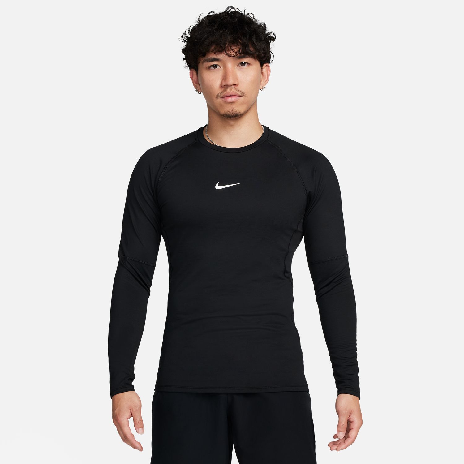 【取寄】 (NIKE) ナイキ NJP-FB7983-010 ナイキ NP ワーム L/S クルー (010)ブラック/(ホワイト) メンズ・ユニセックス
