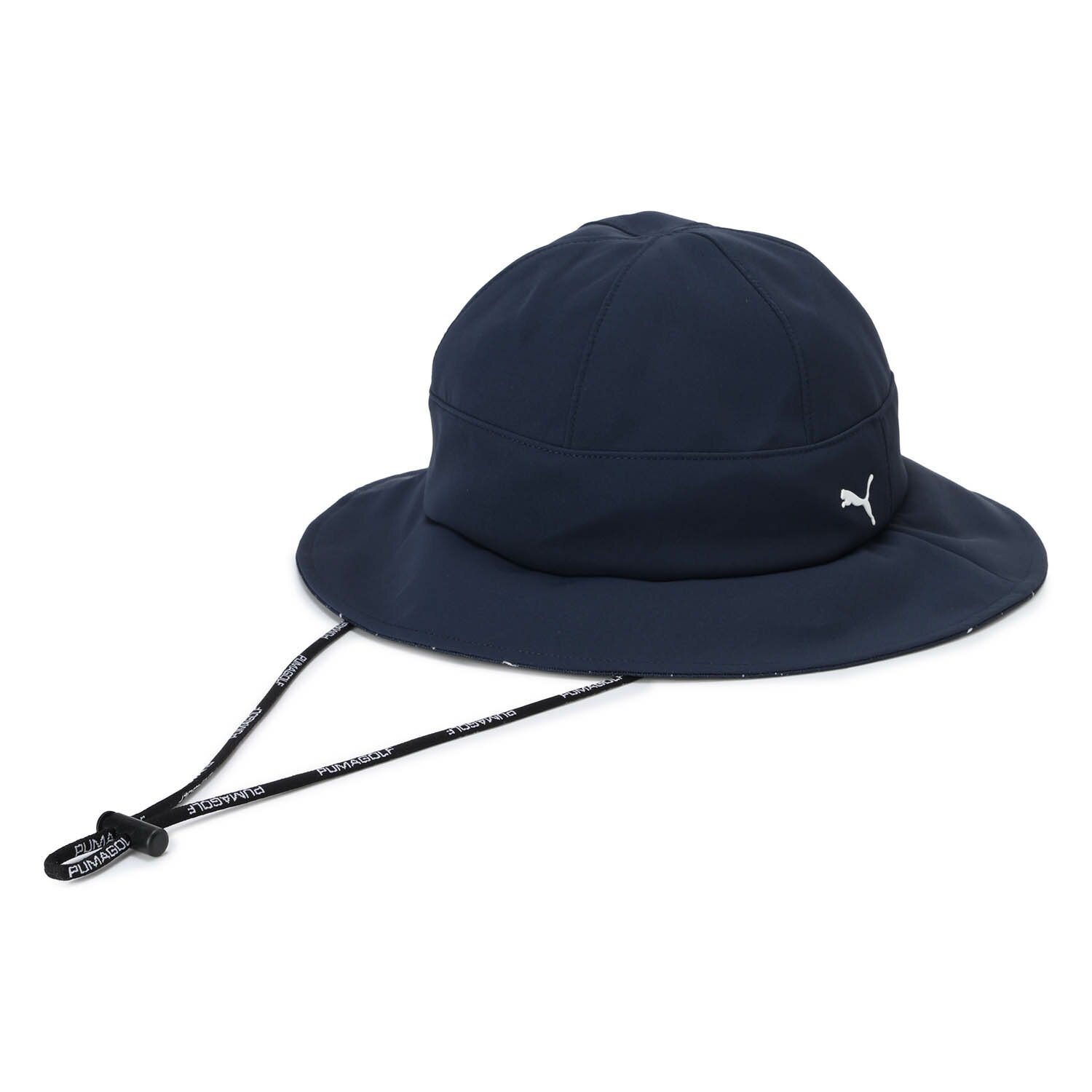 【取寄】 (PUMAGOLF) プーマゴルフ PMJ-026700-02 ゴルフ W CATアーガイル AOP HAT (02)ディープネイビー レディース