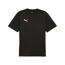 【取寄】(クリアランス) (PUMA) プーマ PMJ-659403-03 teamGOAL マルチ シャツ (03)PUMA Black-PUMA White...