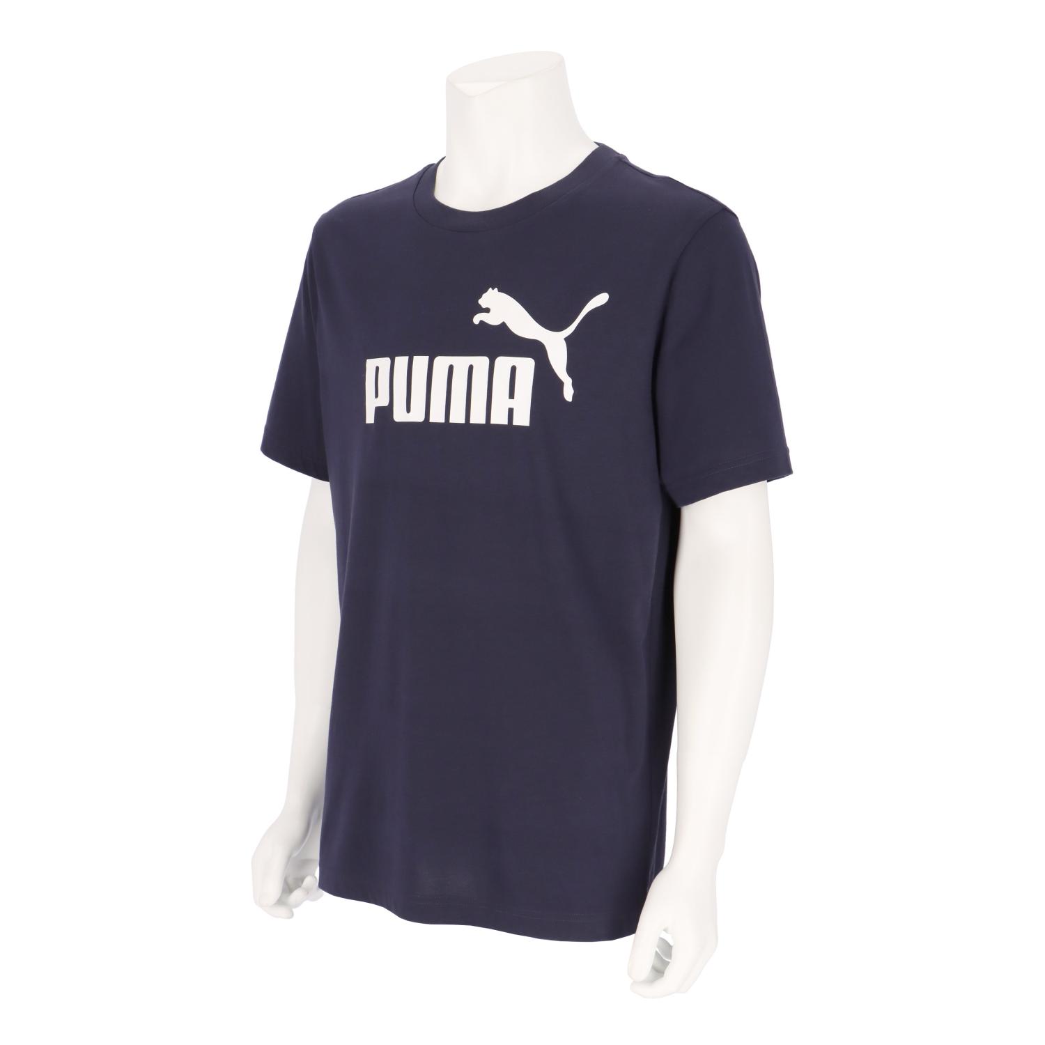 【取寄】 (PUMA) プーマ PMJ-687614-16 ESS NO.1 ロゴ Tシャツ (16)New Navy メンズ・ユニセックス