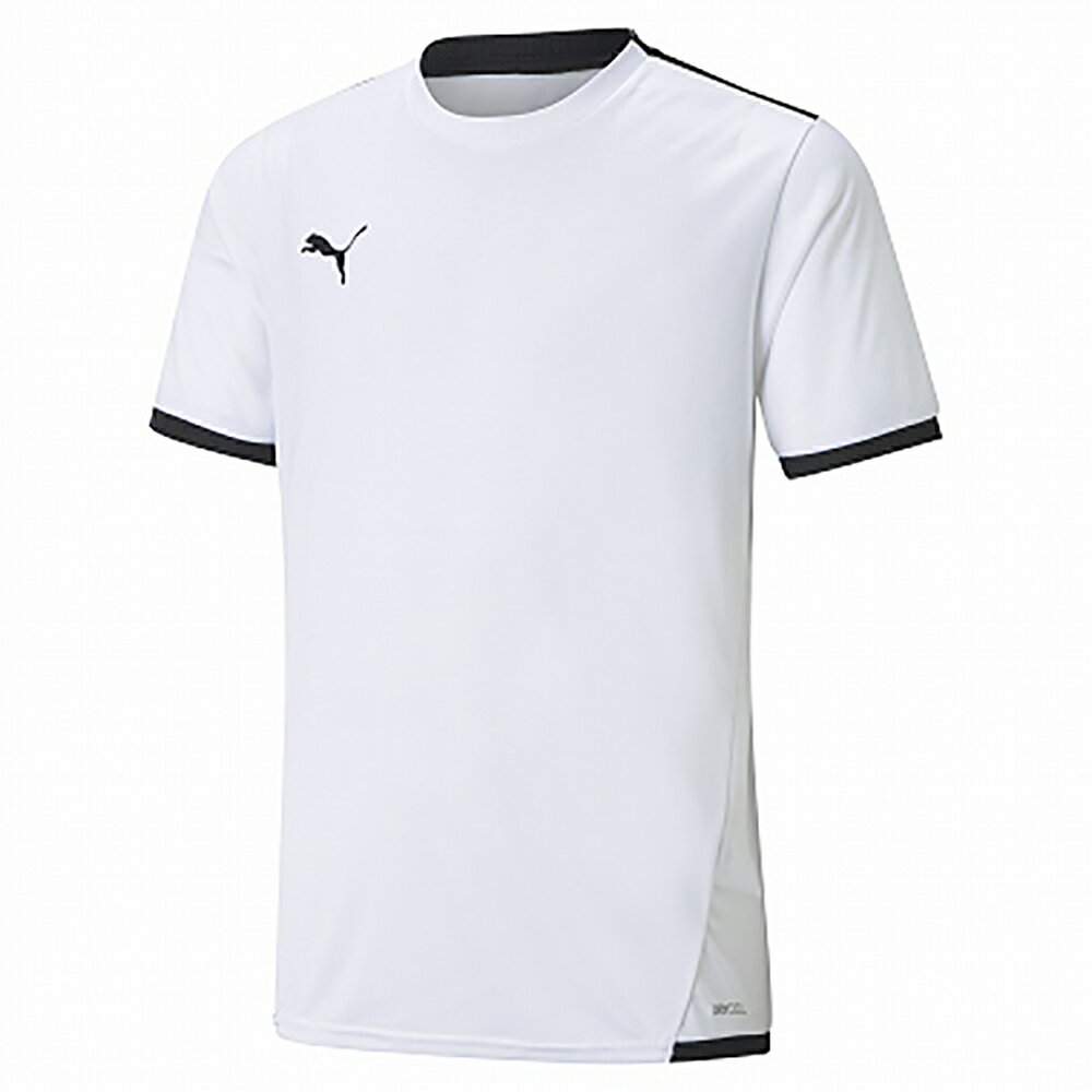 ڼ (PUMA)ס PMJ-705144-04 teamLIGA ॷ JR (04)Puma White-Puma Black 󥺡...