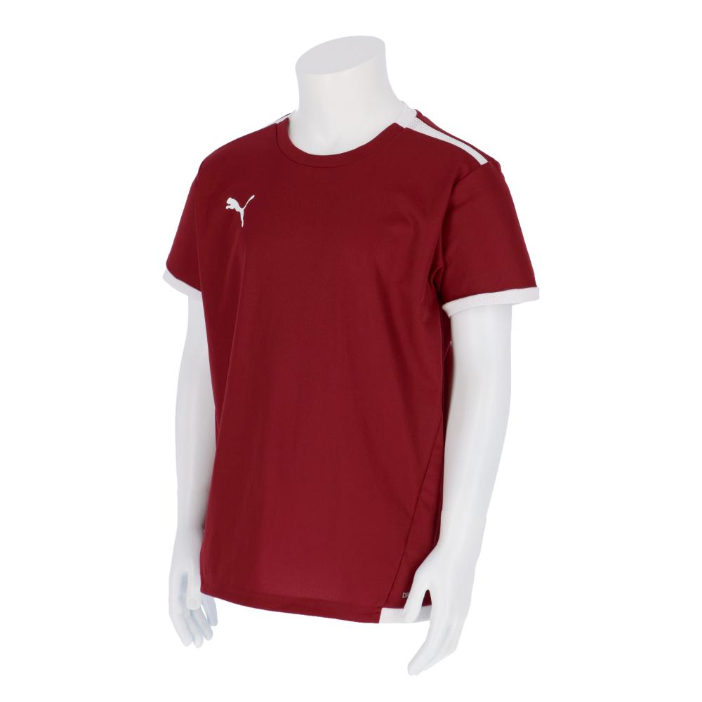 ڼ (PUMA)ס PMJ-705144-09 teamLIGA ॷ JR (09)Cordovan-Puma White 󥺡˥...