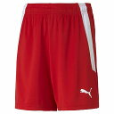 【取寄】 (PUMA) プーマ PMJ-705145-01 teamLIGA ショーツ Jr (01)Puma Red-Puma White メンズ・ユニセックス
