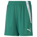 【取寄】 (PUMA) プーマ PMJ-705145-05 teamLIGA ショーツ Jr (05)Pepper Green-Puma White メンズ・ユニセックス