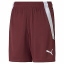 【取寄】 (PUMA) プーマ PMJ-705145-09 teamLIGA ショーツ Jr (09)Cordovan-Puma White メンズ・ユニセックス