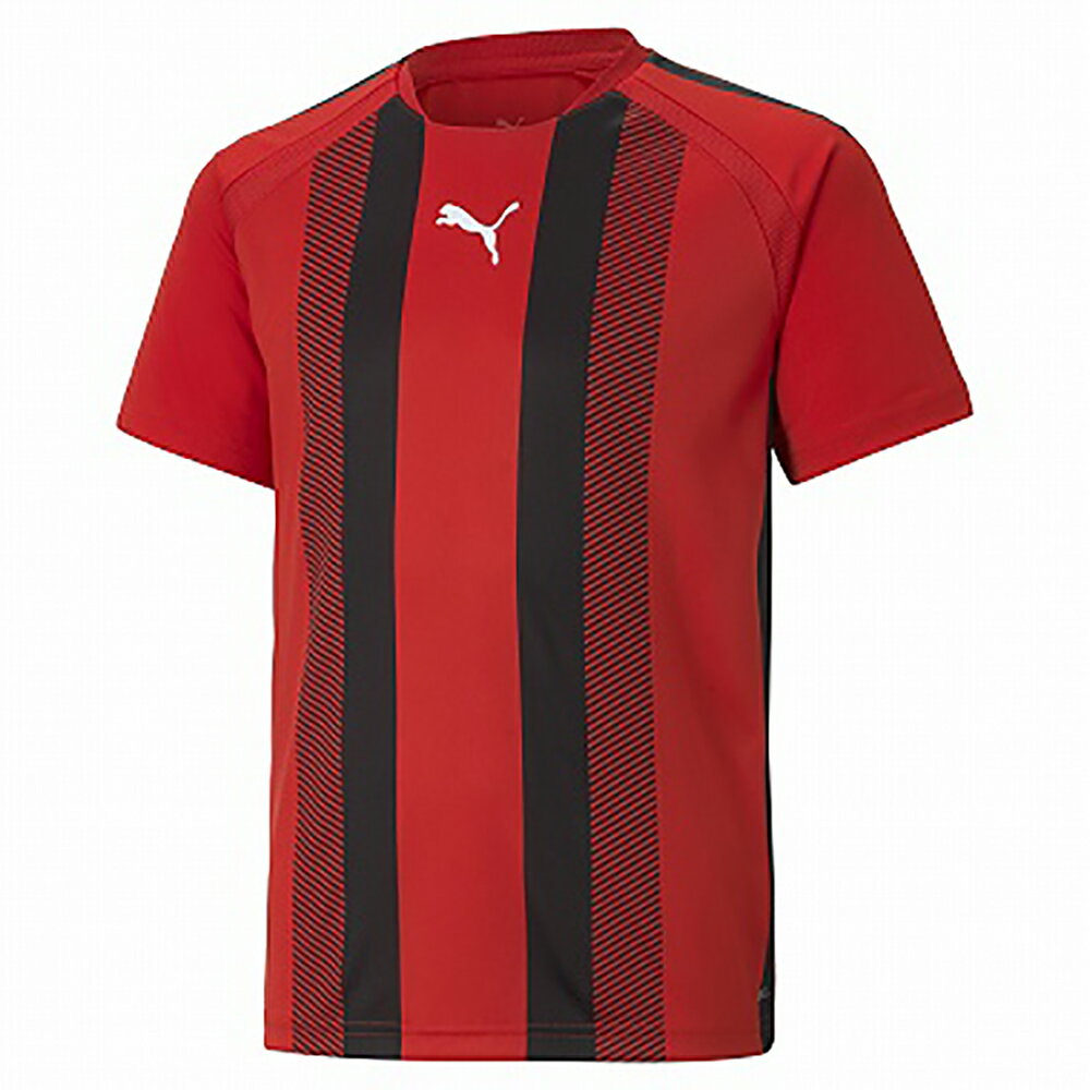 ڼ (PUMA)ס PMJ-705147-01 teamLIGA ȥ饤 ॷ JR (01)Puma Red-Puma Black-P...