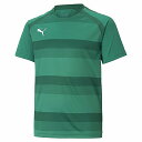 【取寄】 (PUMA) プーマ PMJ-705149-05 teamVISION フープ ゲームシャツ JR (05)Pepper Green-Power Gr...