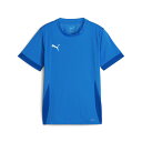 【取寄】 (PUMA) プーマ PMJ-706361-02 teamGOAL ゲームシャツ Jr (02)Electric Blue Lemonade-PUMA...
