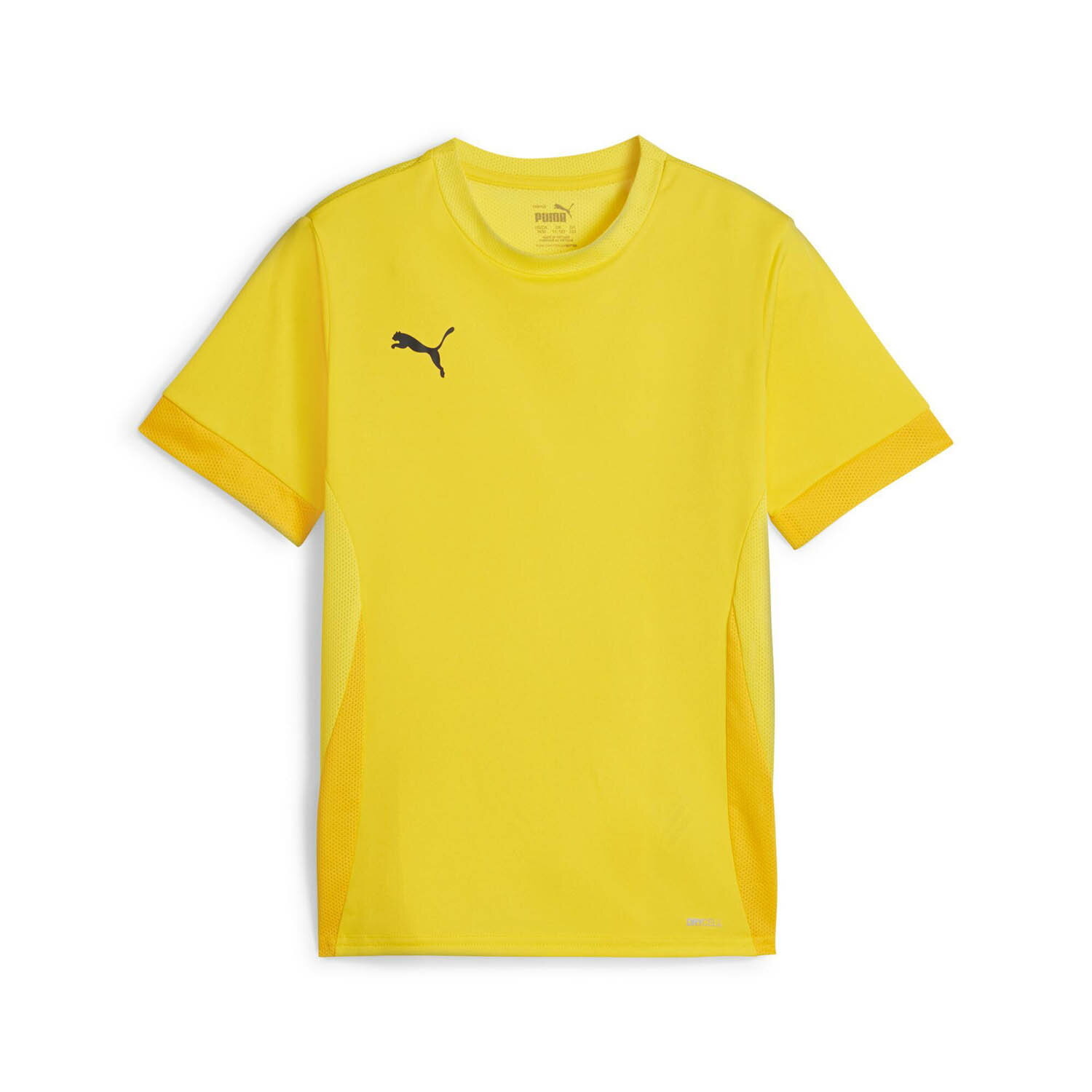 ڼ (PUMA)ס PMJ-706361-07 teamGOAL ॷ Jr (07)Faster Yellow-PUMA Black-Sp...