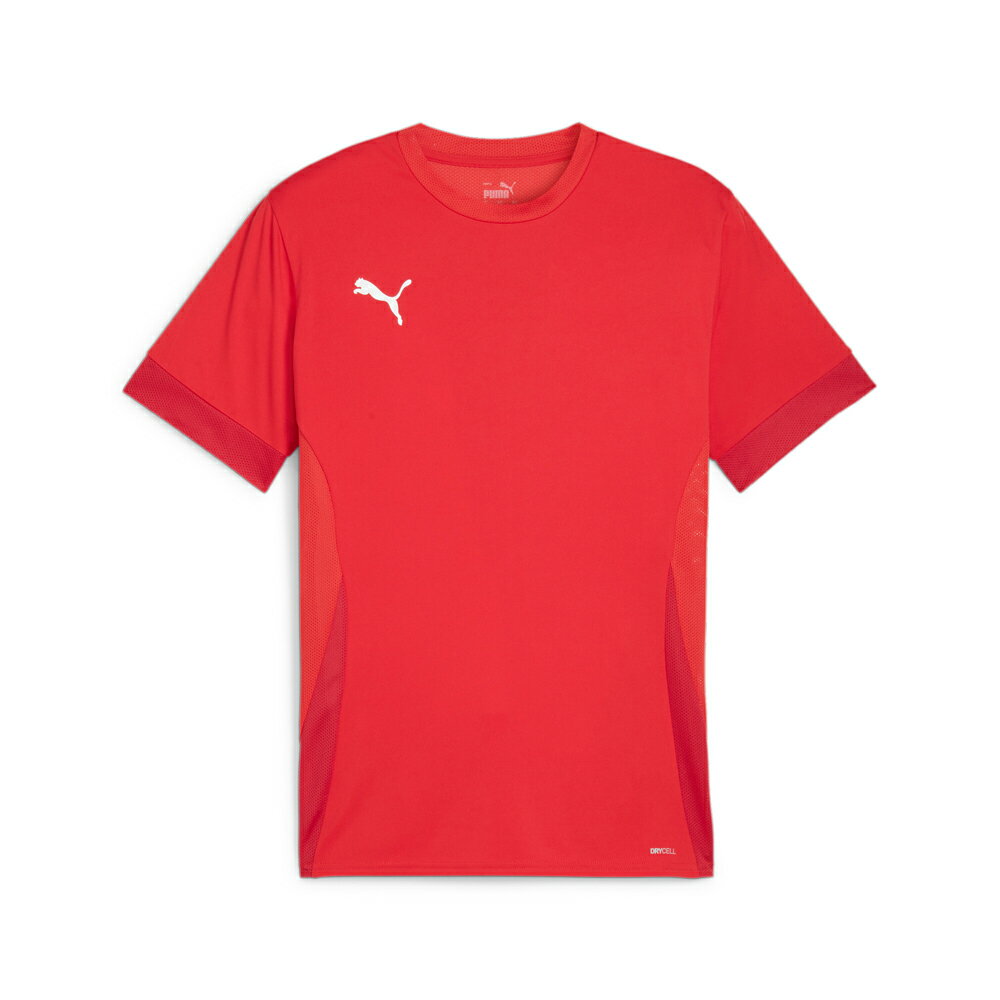 【取寄】(クリアランス) (PUMA) プーマ PMJ-706362-01 teamGOAL ゲームシャツ (01)PUMA Red-PUMA White-Fa...