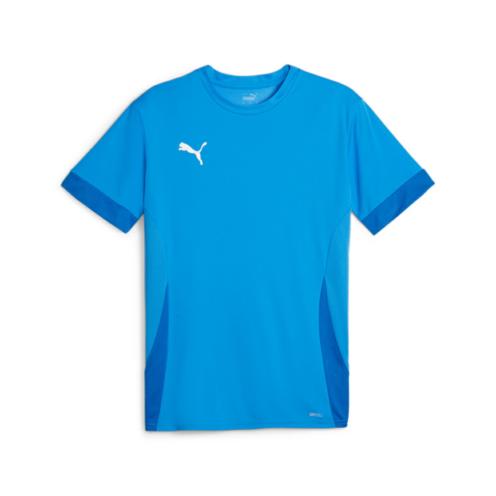 【取寄】(クリアランス) (PUMA) プーマ PMJ-706362-02 teamGOAL ゲームシャツ (02)Electric Blue Lemonade...