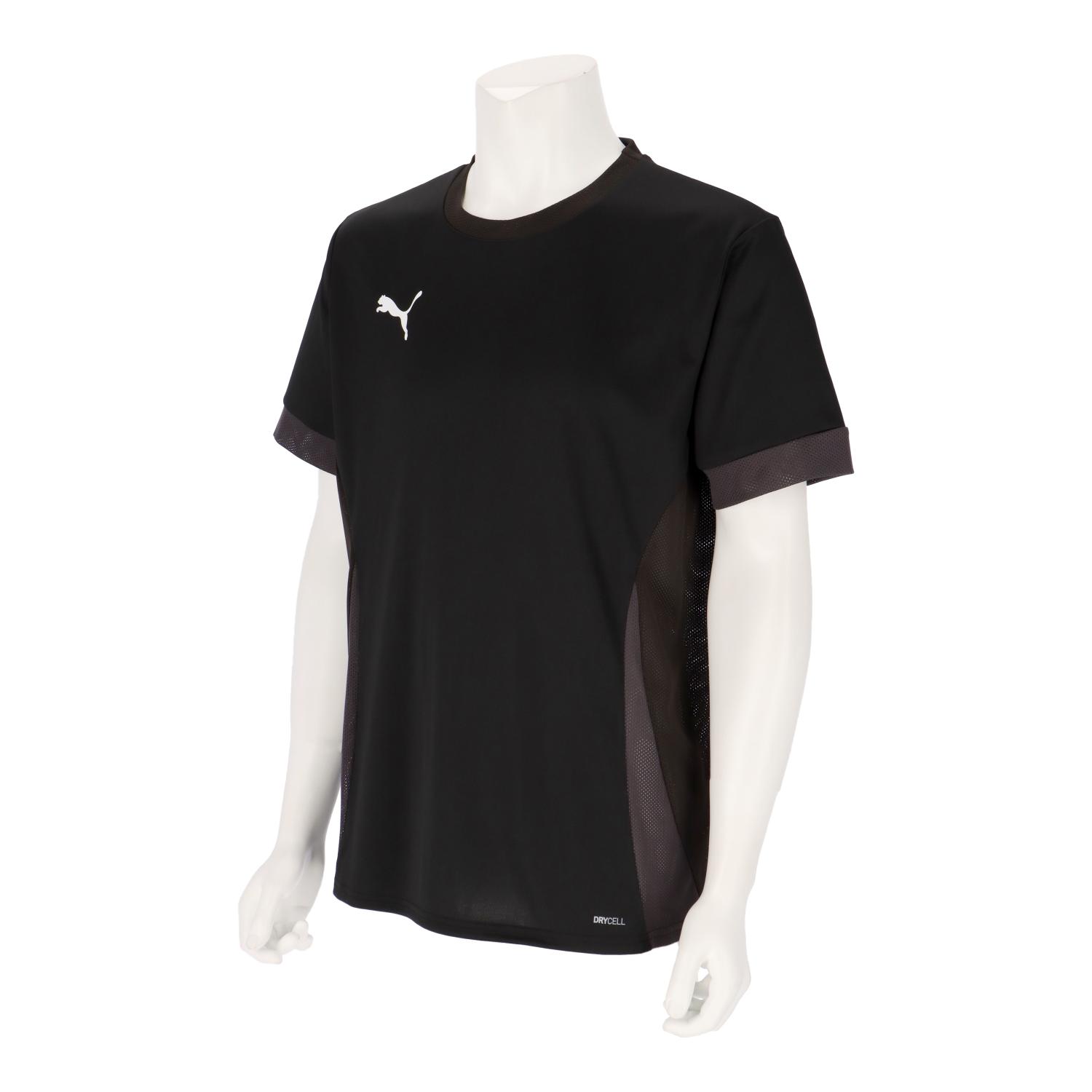 ڼ(ꥢ) (PUMA)ס PMJ-706362-03 teamGOAL ॷ (03)PUMA Black-PUMA White-...