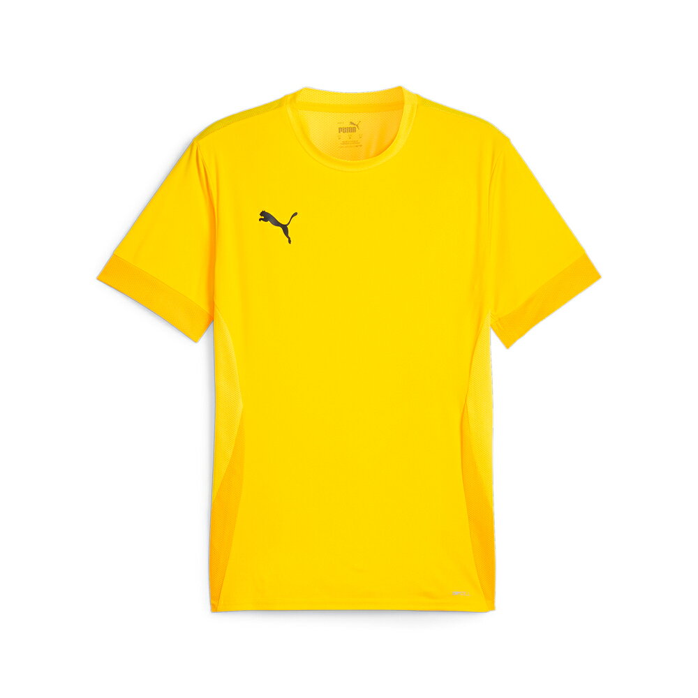 【取寄】(クリアランス) (PUMA) プーマ PMJ-706362-07 teamGOAL ゲームシャツ (07)Faster Yellow-PUMA Bla...