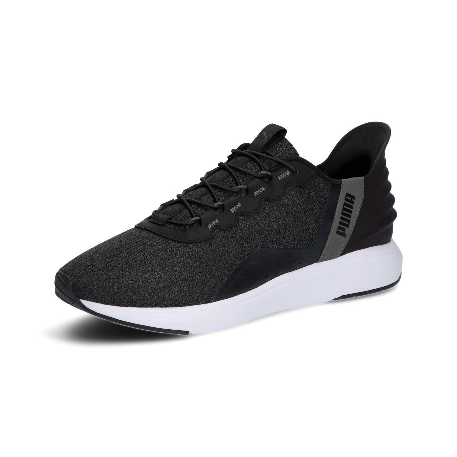【取寄】 (PUMA) プーマ PMJ-311997-01 SOFTRIDE クルーズ EASE IN (01)PUMA Black-Flat Dark Gray-Sha..