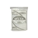 【暮らしラクラク応援セール】セイニチ チャック付ポリエチレン袋 ユニパック GPカラーチャックタイプ GP J-4 白 100枚【取り寄せ・返品不可商品】