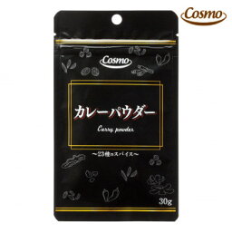 【暮らしラクラク応援セール】コスモ食品　カレーパウダー　30g　40個×2ケース【軽減税率対象商品】【取り寄せ・返品不可商品】