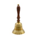 【暮らしラクラク応援セール】インドブラス ウッドベル 34524890110【取り寄せ・返品不可商品】