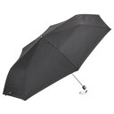 【暮らしラクラク応援セール】Waterfront ぺん細 折りたたみ傘 55cm ブラック ブラック U355-1145BK1-B8【取り寄せ・返品不可商品】