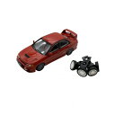 【暮らしラクラク応援セール】ビ-エムクリエイションズ 1/64スケール 三菱 ランサー Evo.IV レッド LHD 64B0097【取り寄せ・返品不可商品】