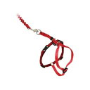 【暮らしラクラク応援セール】PetSafe Japan ペットセーフ イージーウォーク ネコ用ハーネス&バンジーリード L レッド CWMK-L-RED【取り寄...