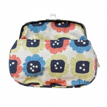 【暮らしラクラク応援セール】大西賢製販 Ripple がま口2WAY ショルダーバッグ ビッグフラワー ベージュ GA39-A011【取り寄せ・返品不可商品】