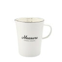 【暮らしラクラク応援セール】豊琺瑯 「Lilly White」ホーローメジャーカップ・L「Measure」 LW-210【取り寄せ・返品不可商品】