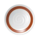 【暮らしラクラク応援セール】光洋陶器 花伝 赤帯 リップル4.8皿 53114009【取り寄せ・返品不可商品】