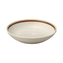 【暮らしラクラク応援セール】光洋陶器 カントリーサイド ダークブラウン 25.5cmパスタボウル 10726010【取り寄せ・返品不可商品】