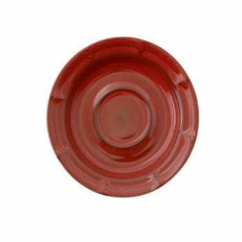 【暮らしラクラク応援セール】光洋陶器 ラフィネ ヴィンテージレッド 兼用ソーサー 15944055【取り寄せ・返品不可商品】