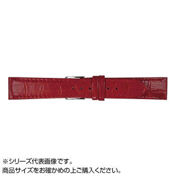 【暮らしラクラク応援セール】MIMOSA(ミモザ) 時計バンド P型押ワニ 20mm レッド (美錠:銀) CP-R20【取り寄せ・返品不可商品】 【暮らしラクラク応援セール】MIMOSA(ミモザ) 時計バンド P型押ワニ 20mm レッド (美錠:銀) CP-R20【取り寄せ・返品不可商品】