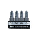 【暮らしラクラク応援セール】アネックス(ANEX) ショートビットホルダーセット 230(4本) AK-50P-B4P【取り寄せ・返品不可商品】