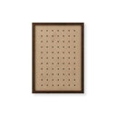 【暮らしラクラク応援セール】有孔ボードパネル A4 ブラウン【取り寄せ・返品不可商品】